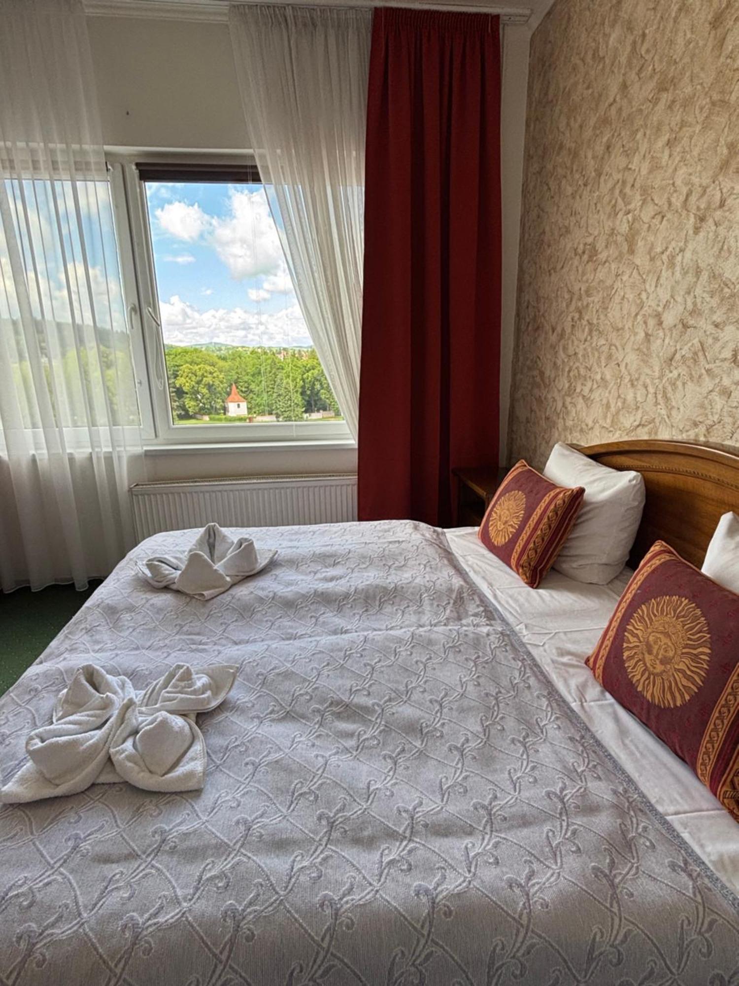 Hotel Bila Ruze Писек Экстерьер фото